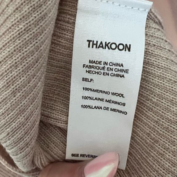 Thakoon Women's Open Back Turtleneck Sweater, Size M, NWT - Picture 7 of 7